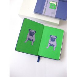 teNeues CoolNotes Blue / Pug Blue/Green