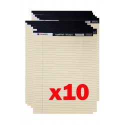 INDINOTES Legal Pad A4 (x10)