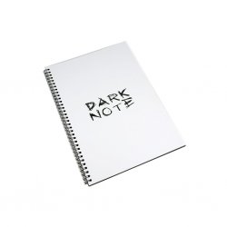 Dark Note White Скетчбук портретный (с черными листами) A4