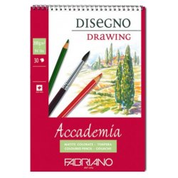 Fabriano Accademia Drawing - блокнот для зарисовок A5 спираль по короткой стороне