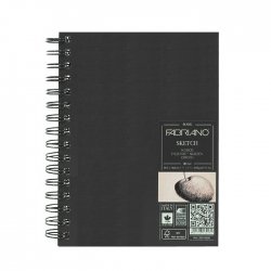 Fabriano Sketch Book A5 скетчбук для графики, спираль по длинной стороне