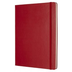 Записная книжка Moleskine Classic (в точку), XLarge, красная