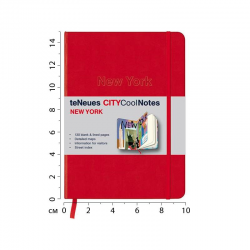 teNeues City CoolNotes New York Red