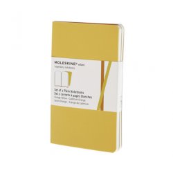 Записная книжка Moleskine Volant (нелинованная, 2 шт.), Pocket, желтая